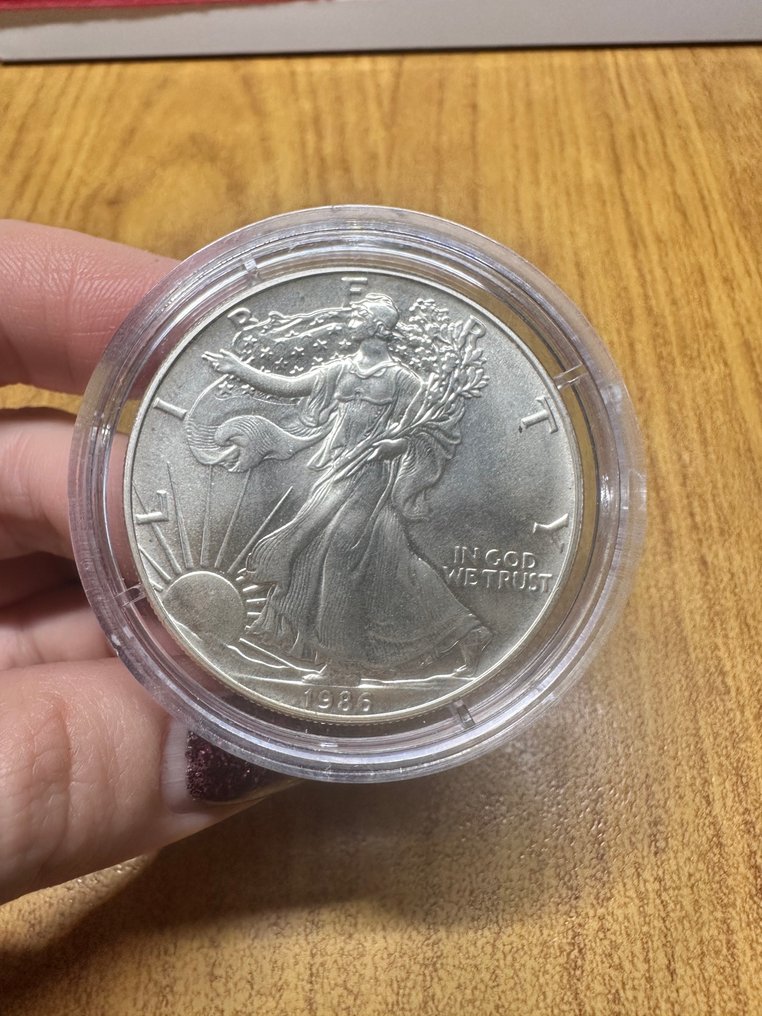 美国. 1 Dollar 1986 "Liberty"  (没有保留价) #1.0