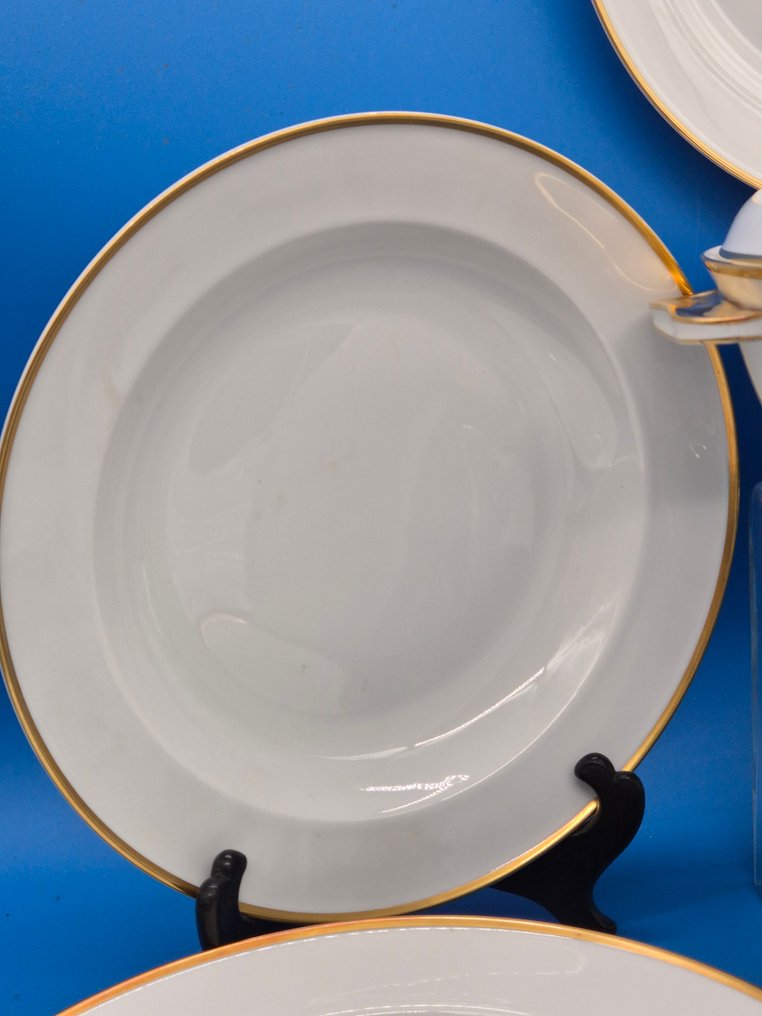 餐具組 - Rosenthal – Service „Helena“ – 13-tlg. Porzellanservice mit Golddekor - 瓷器 #3.2