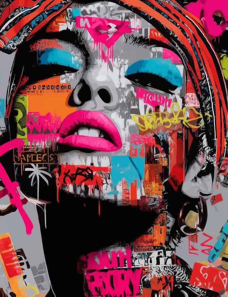 IPR Graph - Diva Graffiti: El Alma de Neón y el Estilo Africano #1.0