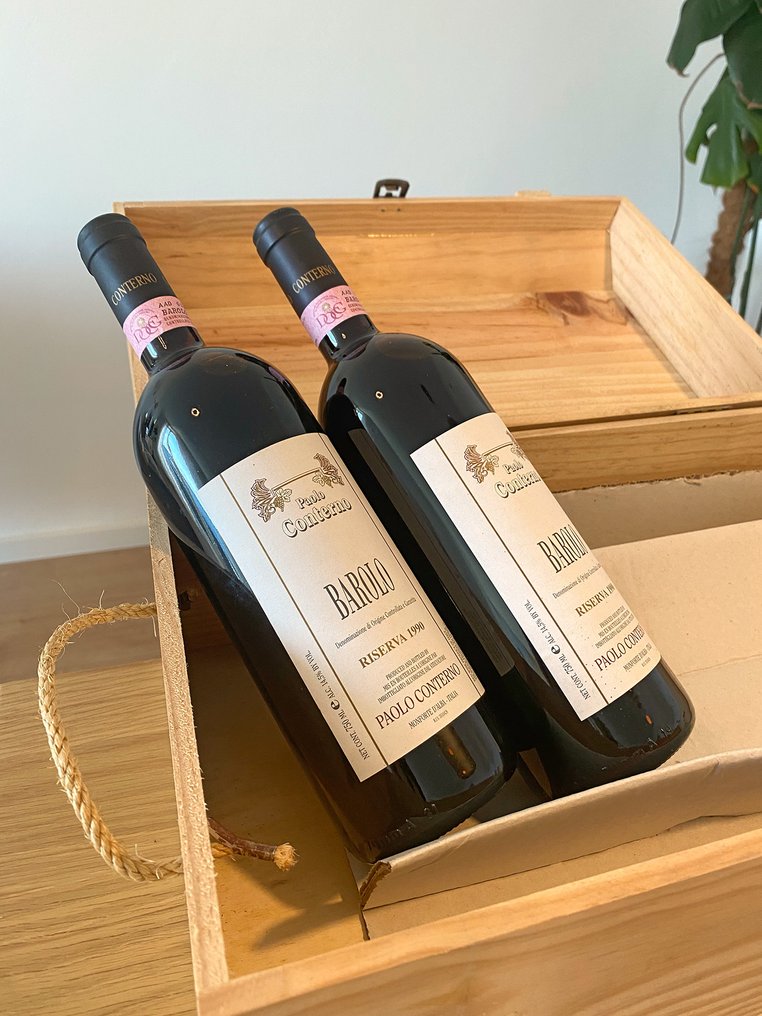 1990 Paolo Conterno - Μπαρόλο Riserva - 2 Bottles (0.75L) #4.3