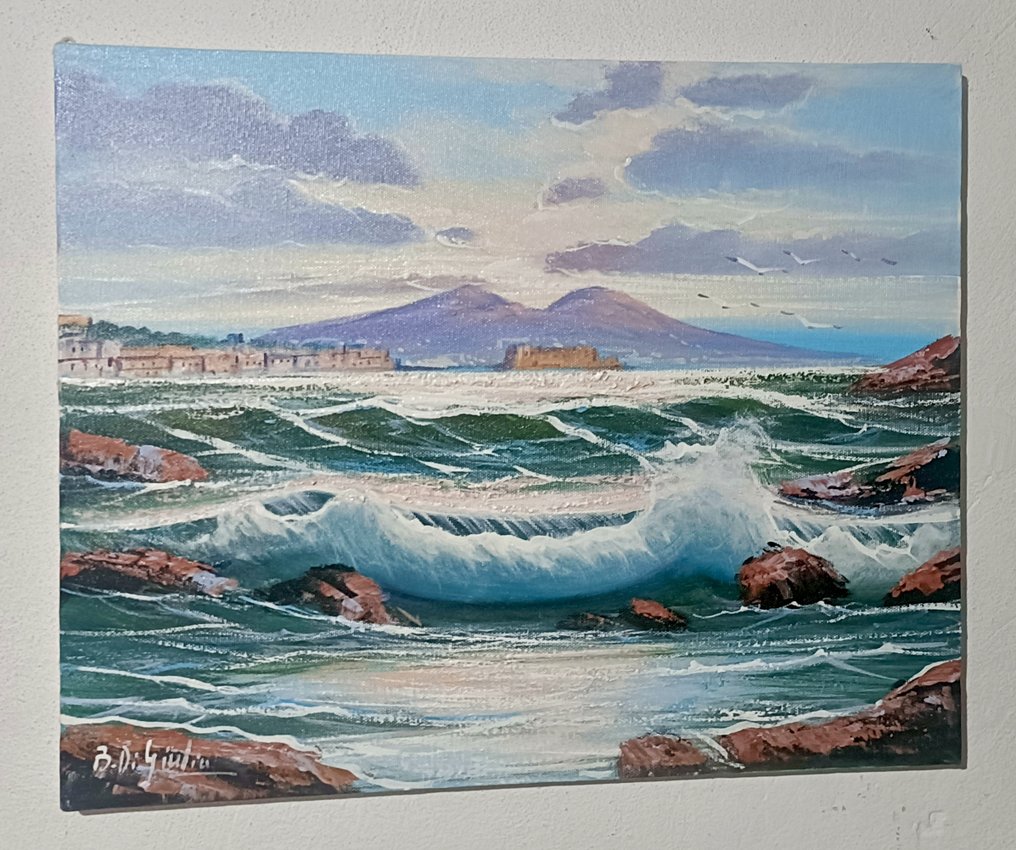 Bruno Di Giulio (1948) - Mareggiata  Mediterranea #4.3