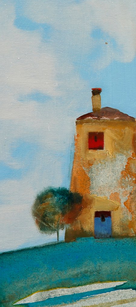 Guido Borelli - Borgo rosso blu #1.0
