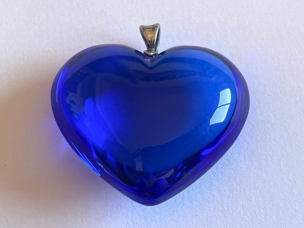 Baccarat - Ρομάντζο - 925. Πλατίνα, Κρύσταλλος - Κρεμαστό κόσμημα #1.0