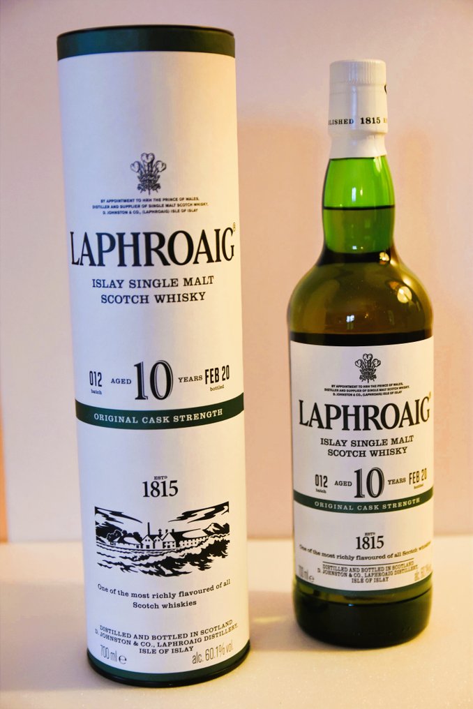 Laphroaig 10 years old Original Cask Strength Batch 012  - b. 2020  - 70厘升 #1.0
