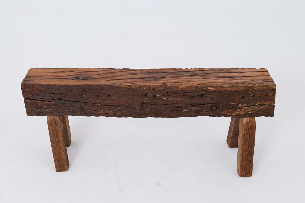 Logniture - Banco - Carvalho - Banco de Madeira Reutilizada #2.1