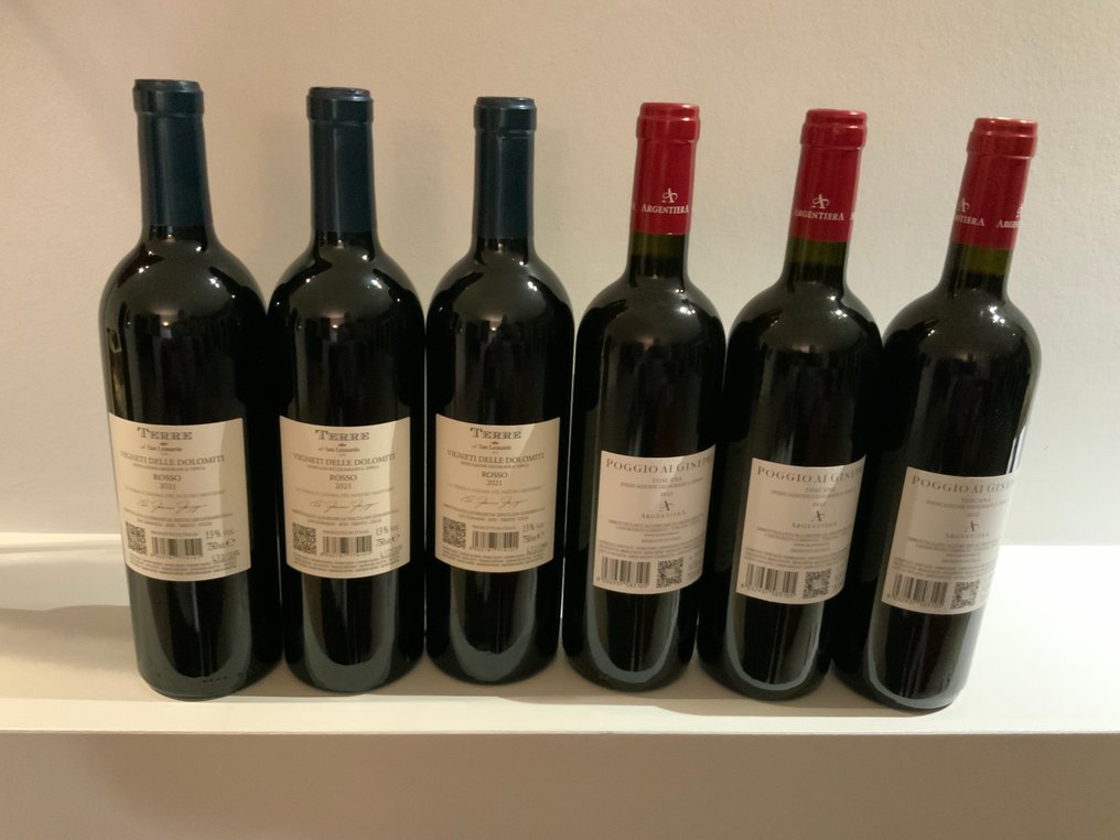 2021 Terre San Leonardo & 2022 Poggio ai Ginepri - Toscana - 6 Flasker (0,75 L) #4.3