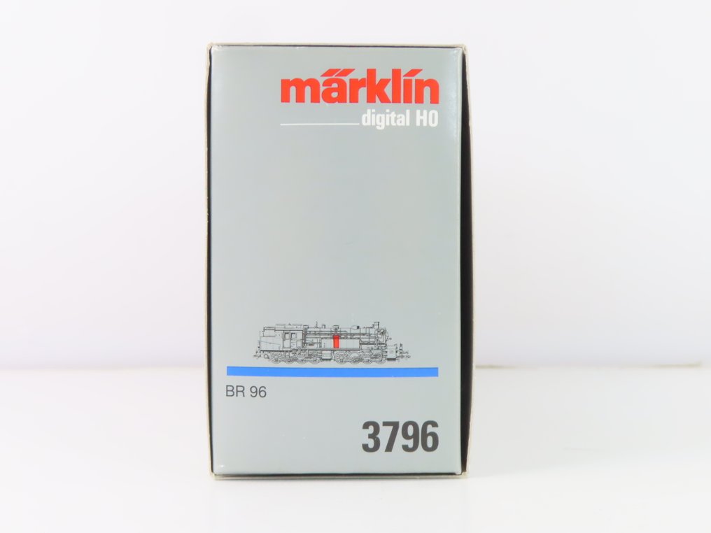 Märklin H0 - 3796 - Όχημα μεταφοράς ατμομηχανής (1) - BR 96 «Mallet», ψηφιακό MFX/M4 με ESU LokSound 5 Micro, πλήρης ήχος. - DRG #3.2