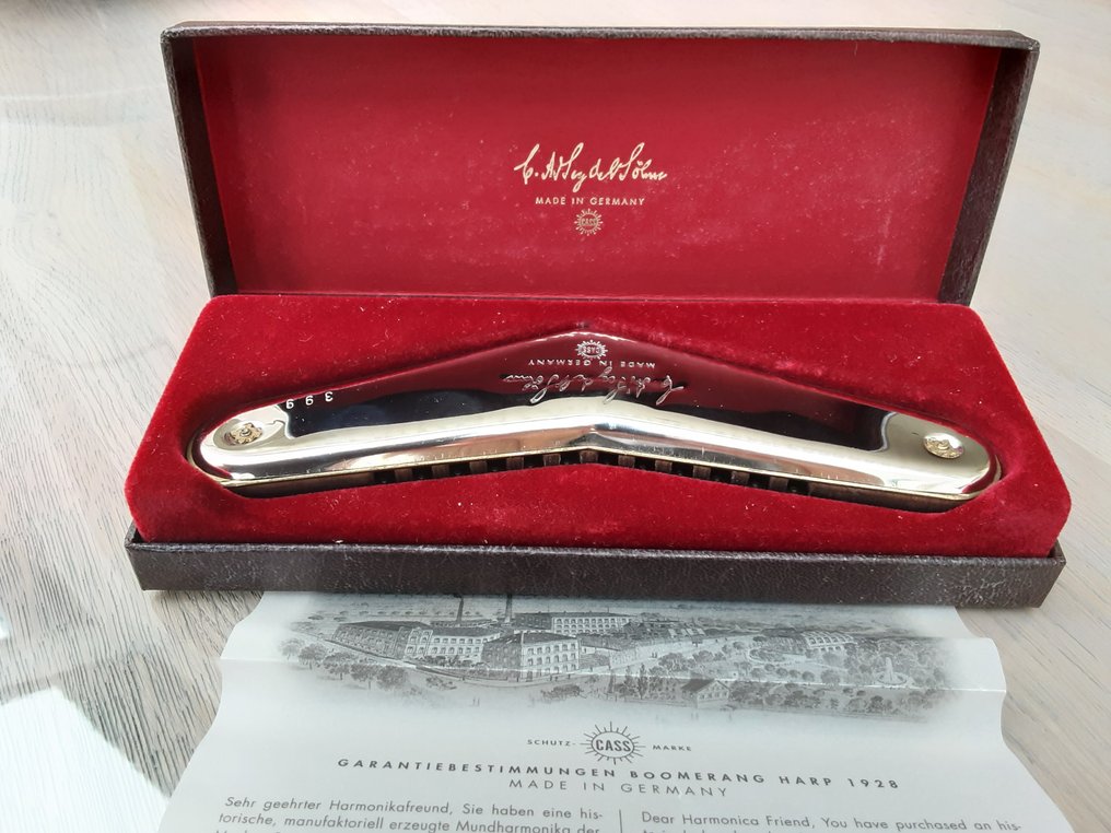 C. A. Seydel Söhne - Boomerang -  - 口琴 - 德国  (没有保留价) #1.0