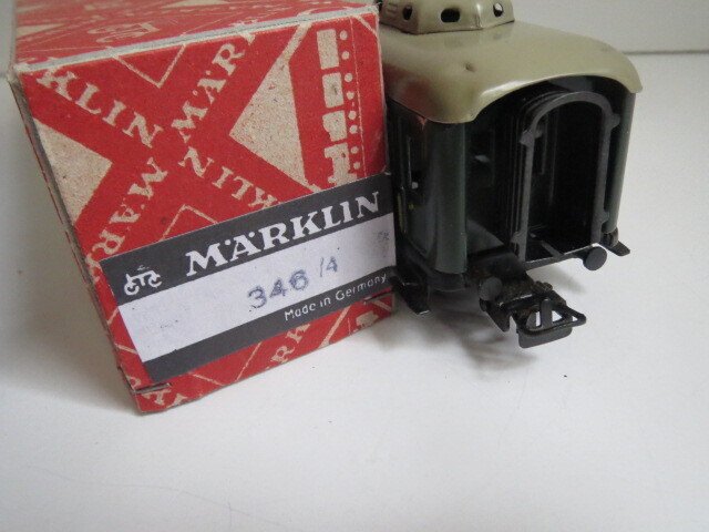 Märklin H0 - 346/2J en 346/4 - 模型火車車廂 (2) - 两个所谓的“Schürzenwagen” - DB #1.0