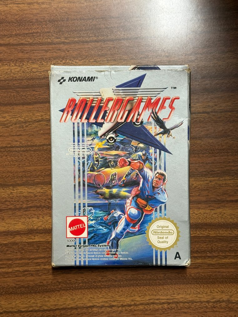 Nintendo, Mattel - Nes - Rollergames / Konami / made in Japan 1991 - PAL A ITA - Video game - In original box #1.0