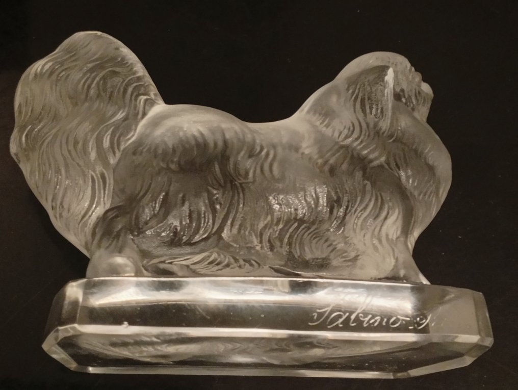 Sabino, Paris - Marius Ernest Sabino - Statuetta - Dog Figure Sabino Paris - Vetro #1.0