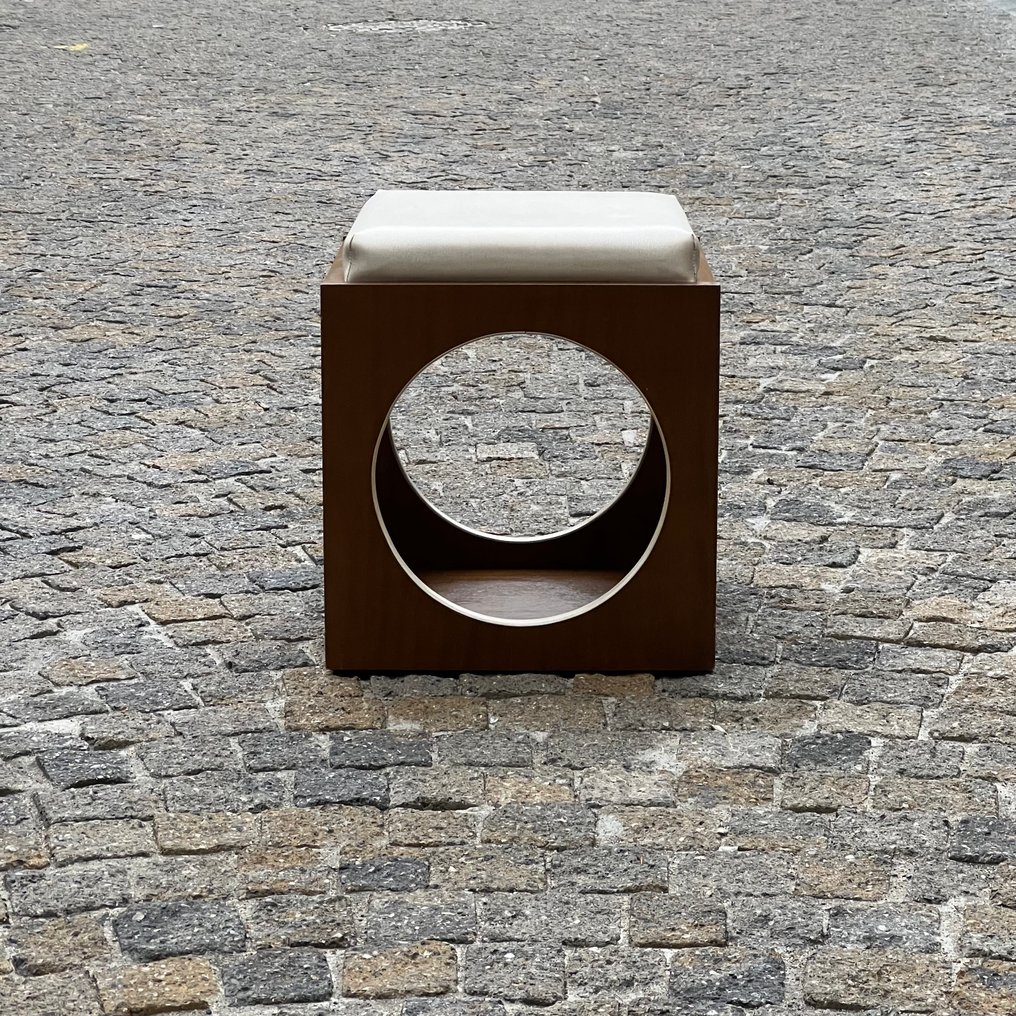 Σκαμνί - Ξύλο - Στο στυλ Sottsass #4.3