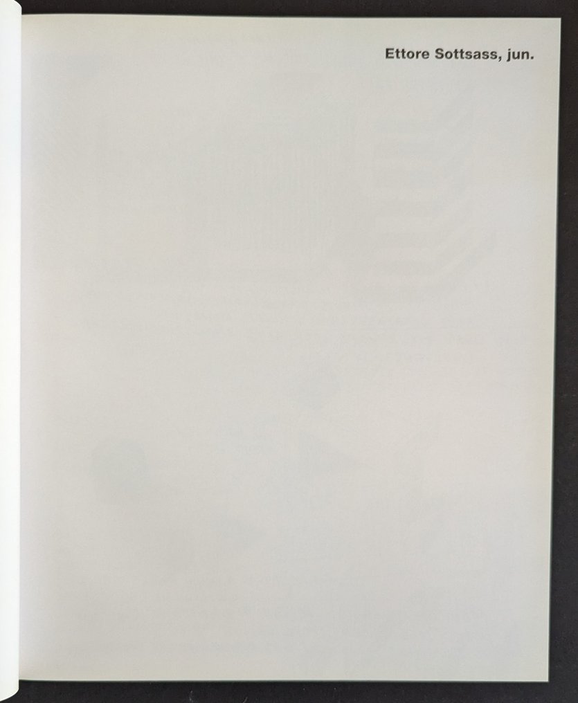 Hans Höger - Ettore Sottsass - Designer, Artist, Architect - 1993 #3.2