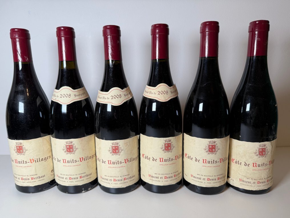 2008 Vincent et Denis Berthaut, - Cote de Nuits-Villages - 6 Bottles (0.75L) #1.0