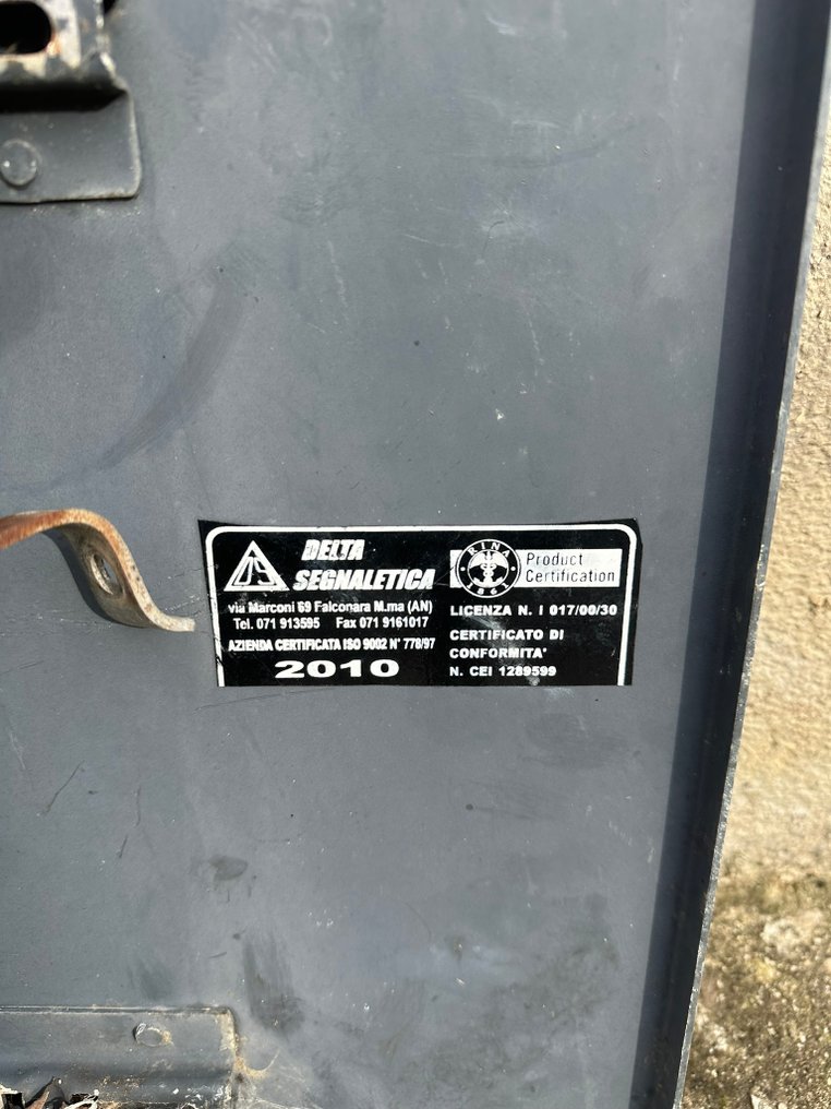 Delta Segnaletica - 视频监控区域 - 道路/交通標誌 - 鋁, 塑料 #4.3