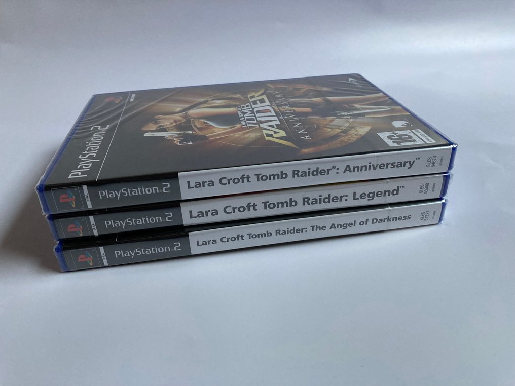 Sony - Playstation 2 - Lara Croft Tomb Raider: Anniversary; Lara Croft Tomb Raider: Legend; Lara Croft Tomb Raider: The - Video game - In original sealed box #2.1
