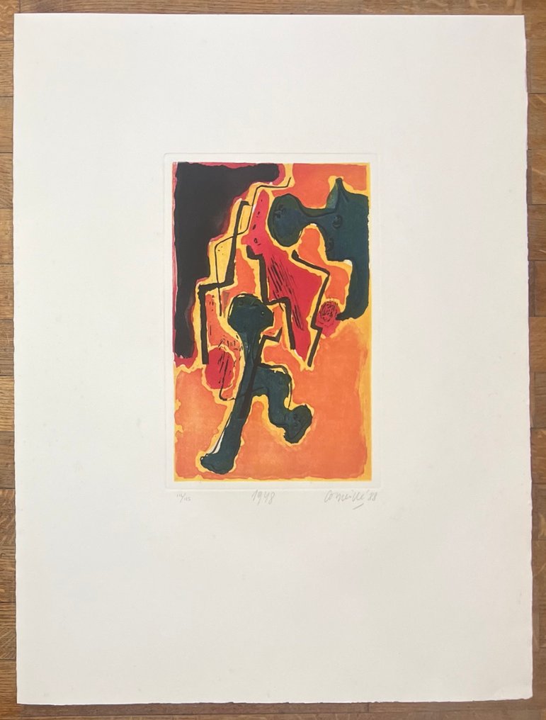 Corneille (1922-2010) - Aquatinte Cobra 1948- 1988 #1.0