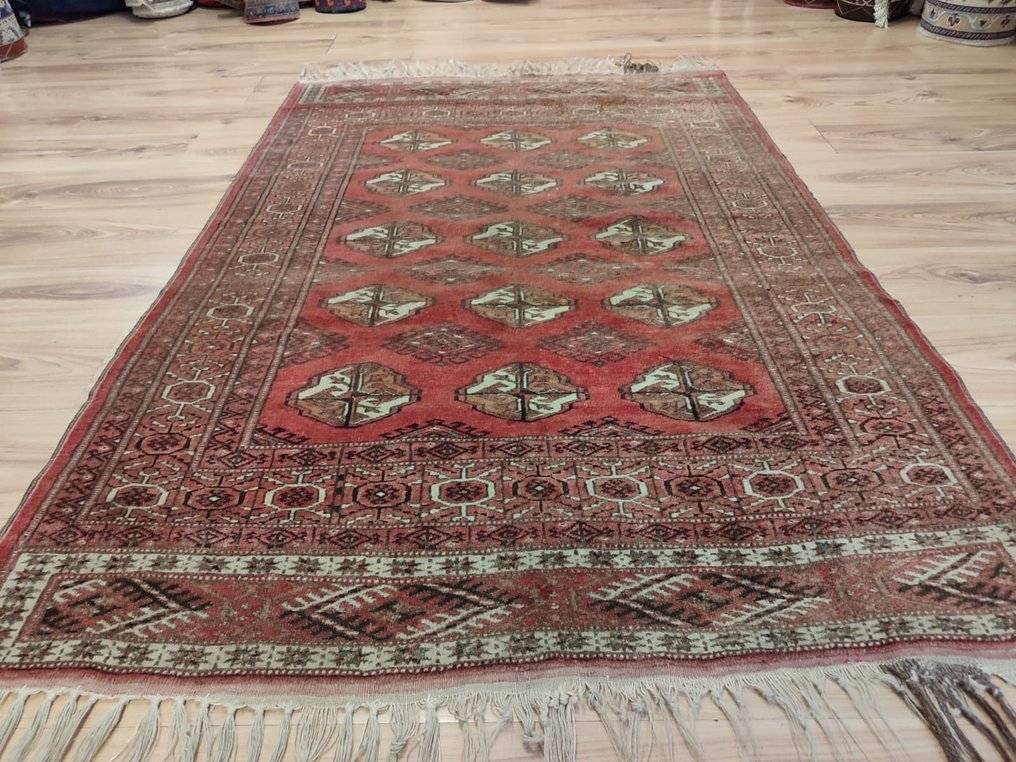 Afghan - Χαλί διάδρομος - 1.7 m - 1.12 m - Κλασικό αντικείμενο περίπου δεκαετία του 1940! #4.3