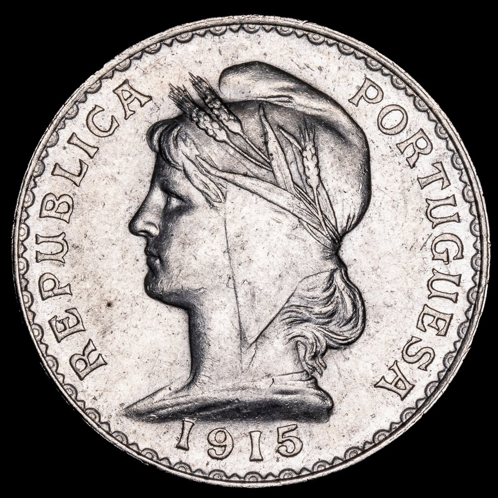 葡萄牙. Republic. 1 Escudo 1915  (沒有保留價) #1.0