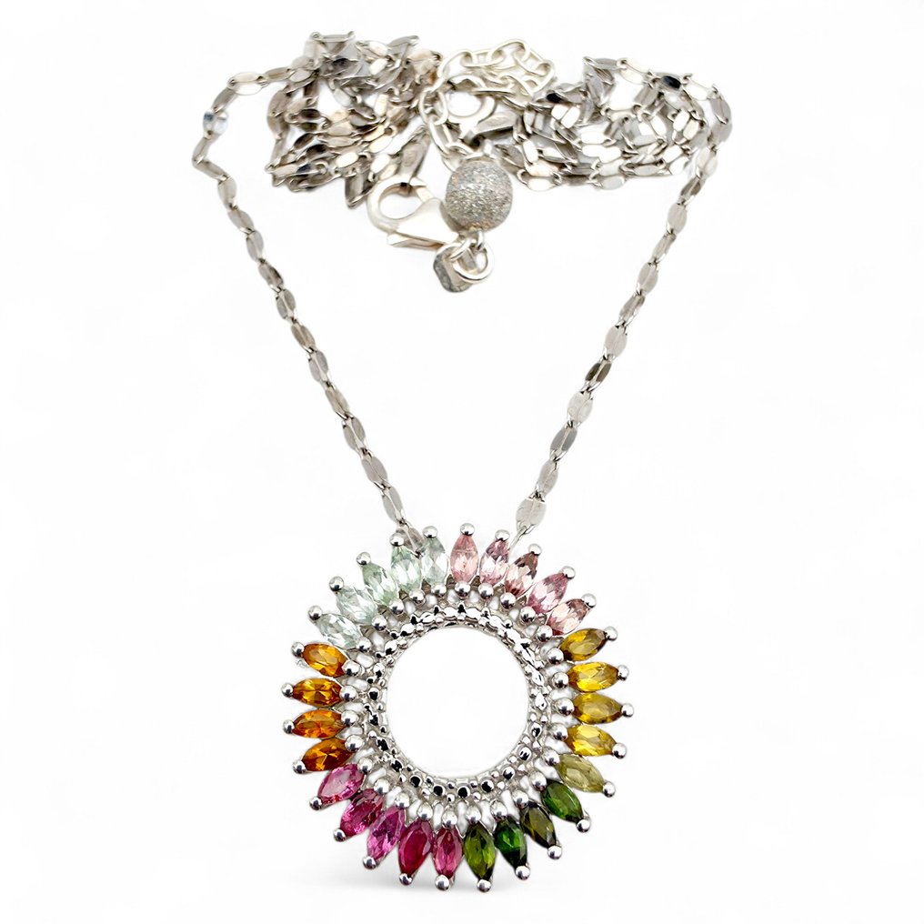 Fără preț de rezervă - Colier Argint - (Certified) #1.0