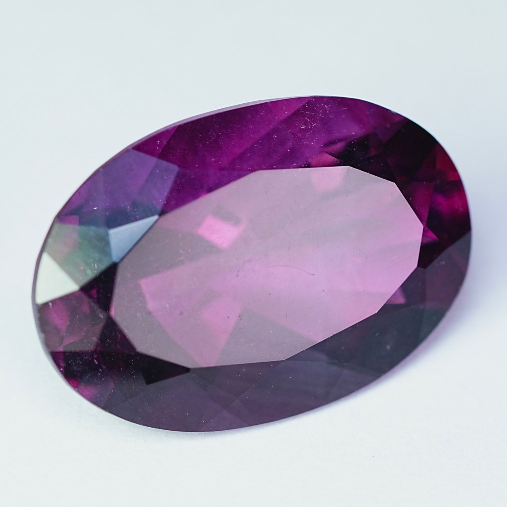 χωρίς τιμή ασφαλείας Μωβ Φθορίτης - 33.06 ct - Διεθνής Ένωση Έγχρωμων Πολύτιμων Λίθων (ICA GemLab) - Σπάνιο τρικόλρωρ #2.1