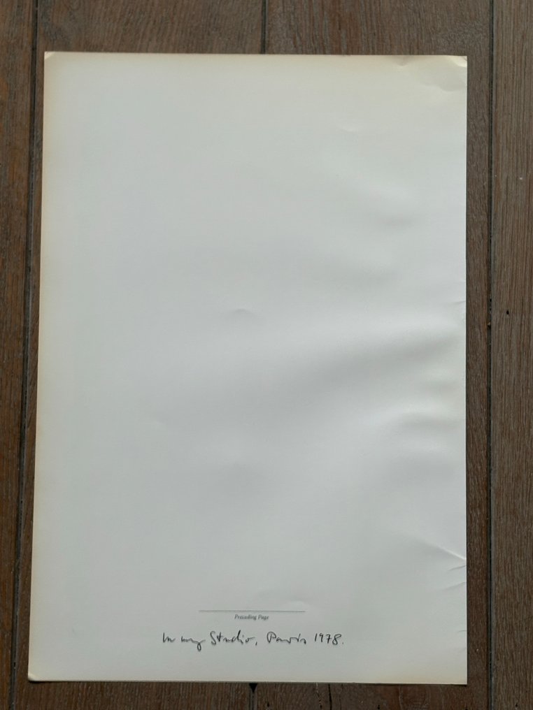 Helmut Newton (1920–2004) - In my Studio, Paris  1978  handsigned #4.3