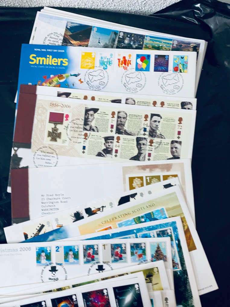 Świat - Partia FDC's w Anglii, a także Nowocześniejsze #1.0