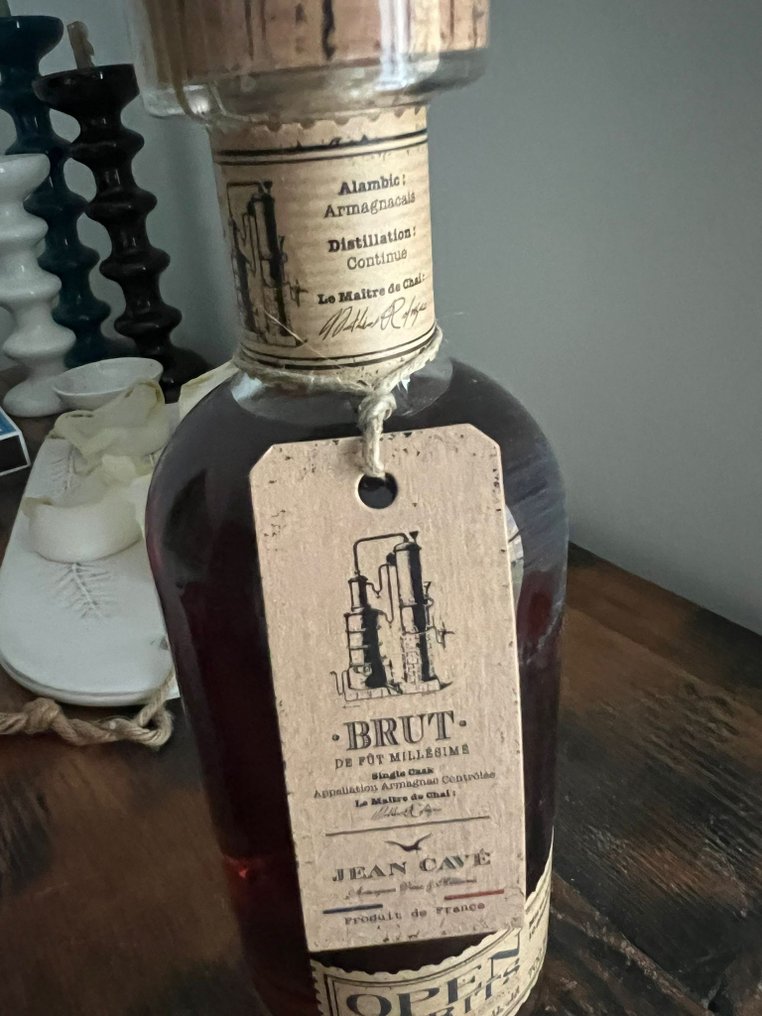 Jean Cavé 1974 - Armagnac Brut de fût millésimé   - b. 2021  - 70cl #1.0