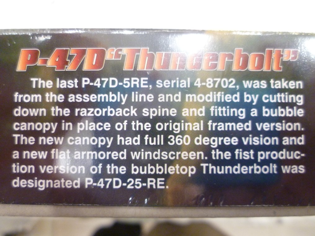 Fujimi - HobbyBoss 1:72 e 1:48 - 模型跑车 (4) - F-86F-40 "Sabre" - BF-109E4/Trop - P-47D "Thunderbolt" - P-51D "Mustang" #2.1