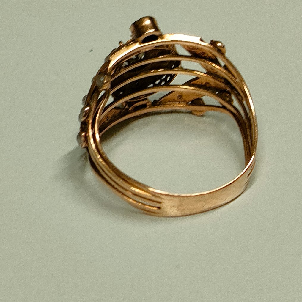 χωρίς τιμή ασφαλείας - Δαχτυλίδι - 14 καράτια Κίτρινο χρυσό #3.2