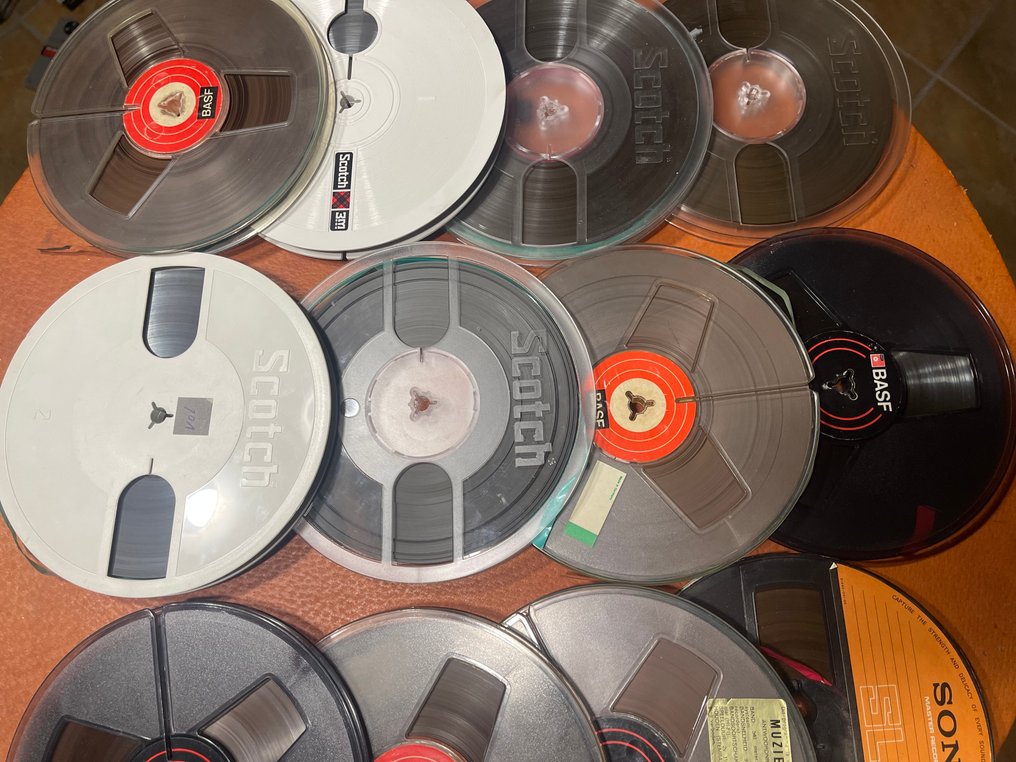 basf,scotch,sony - Basf, Sony, Scotch Reel to reel-lyd #3.2