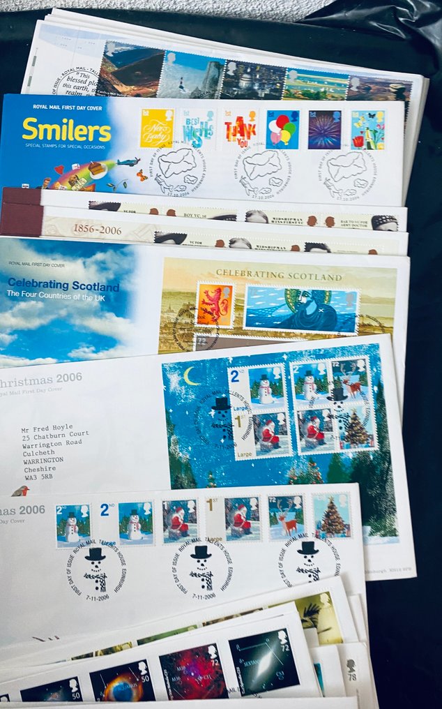 Świat - Partia FDC's w Anglii, a także Nowocześniejsze #1.0