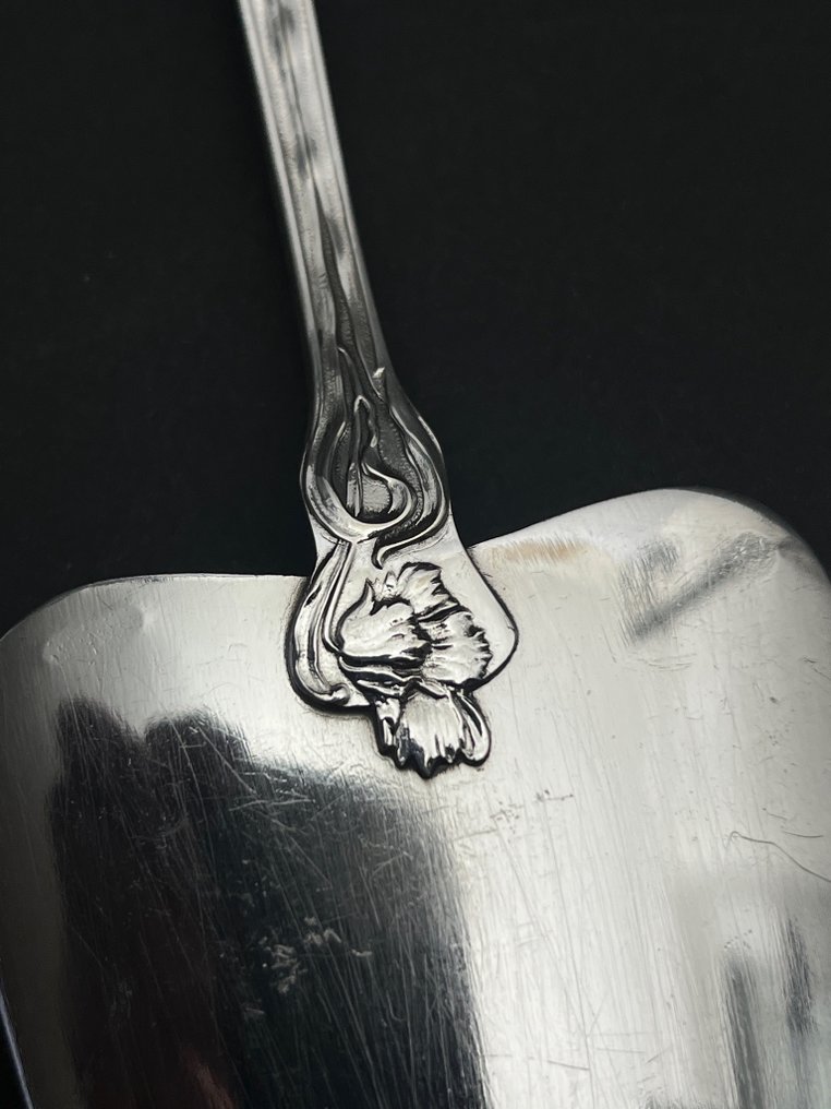 Boulenger - Cake server - Silverplated - 1900-1910, 1910-1920 - Cake or Pizza server #2.1