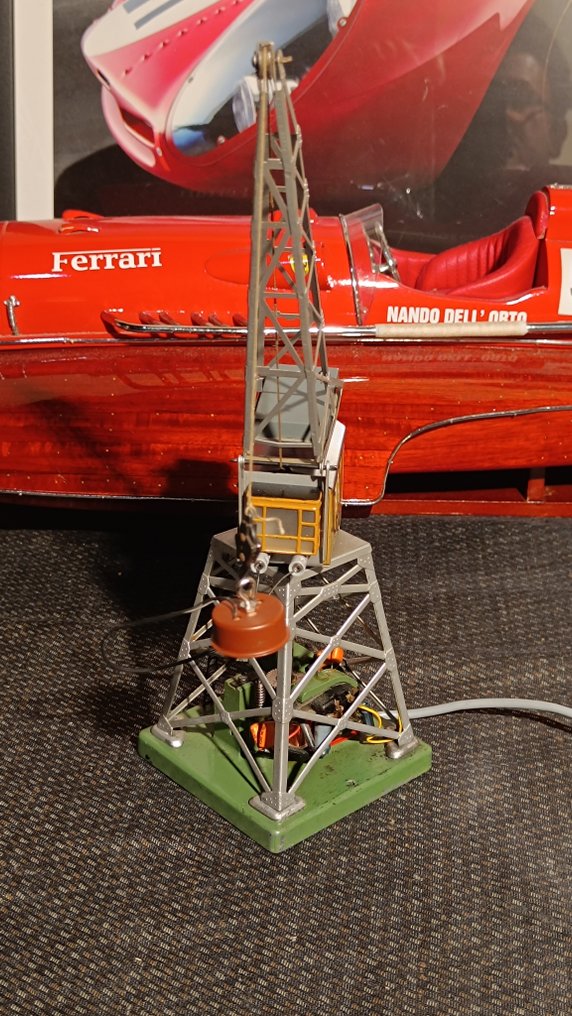 Märklin H0 - 7051 - 模型火車附件 (1) - 起重机配有控制台和磁铁 #1.0