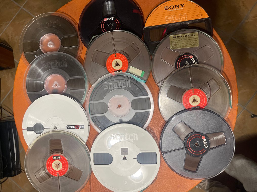 basf,scotch,sony - Basf, Sony, Scotch Reel to reel-lyd #1.0
