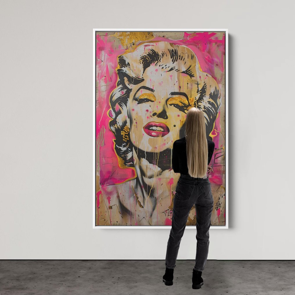 Dine Chanima (XX-XXI) - (XXL) Giant Marilyn Street Art #1.0