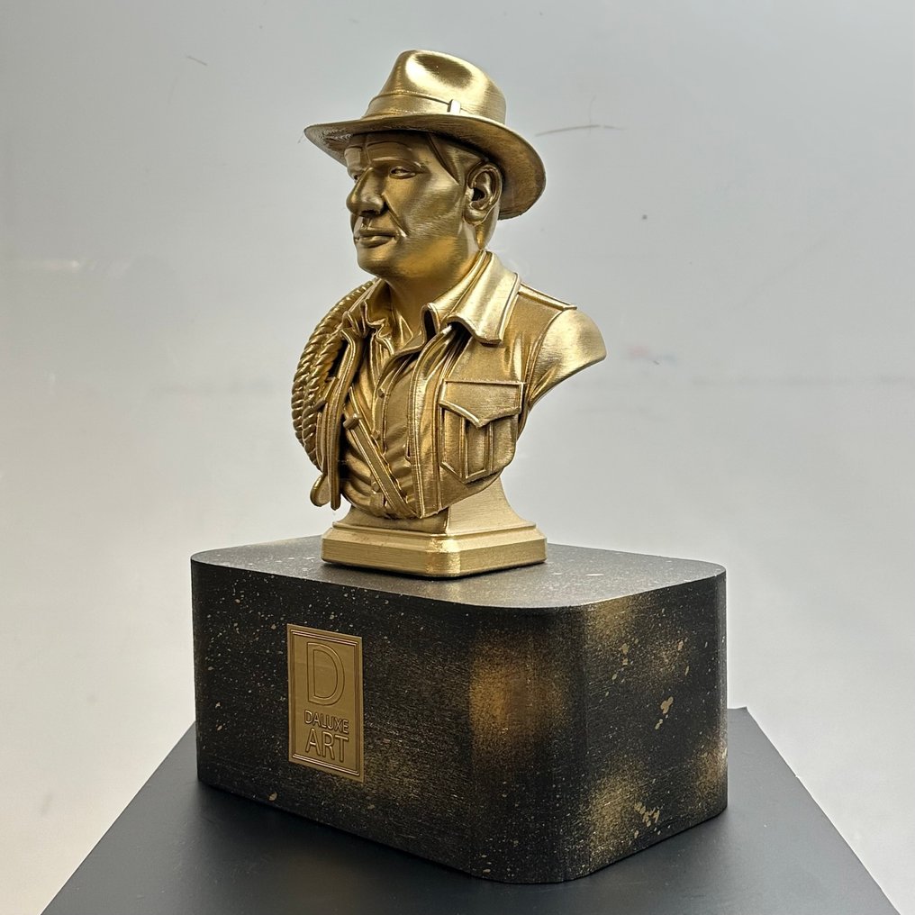 Daluxe Art - 1999 • Gold Pop Art Buste – Indiana Jones Editie #2.1