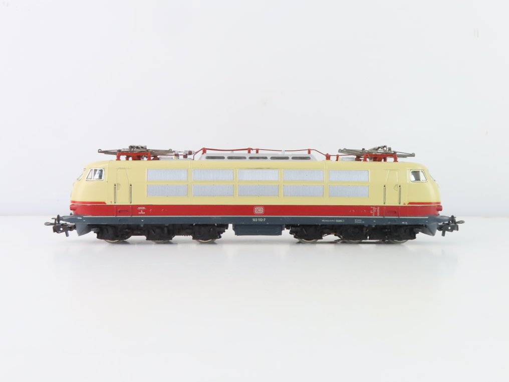 Märklin H0 - 3054 - Locomotivă electrică (1) - BR 103, digital cu sunet complet și iluminare interioară - DB #1.0