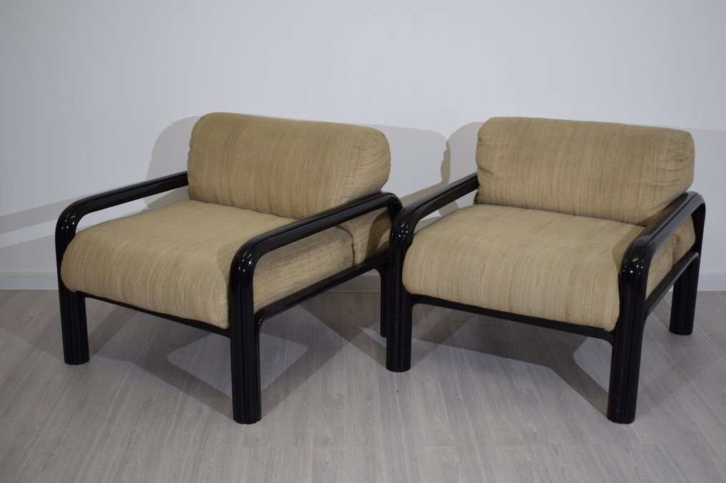 Knoll - Gae Aulenti - Πολυθρόνα (2) - Αλουμίνιο - 1974 #4.3