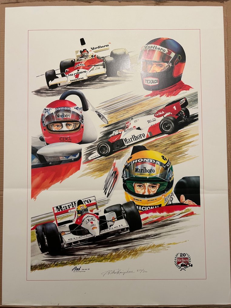 1992 - 丝网印刷限量版 550/850  #1.0