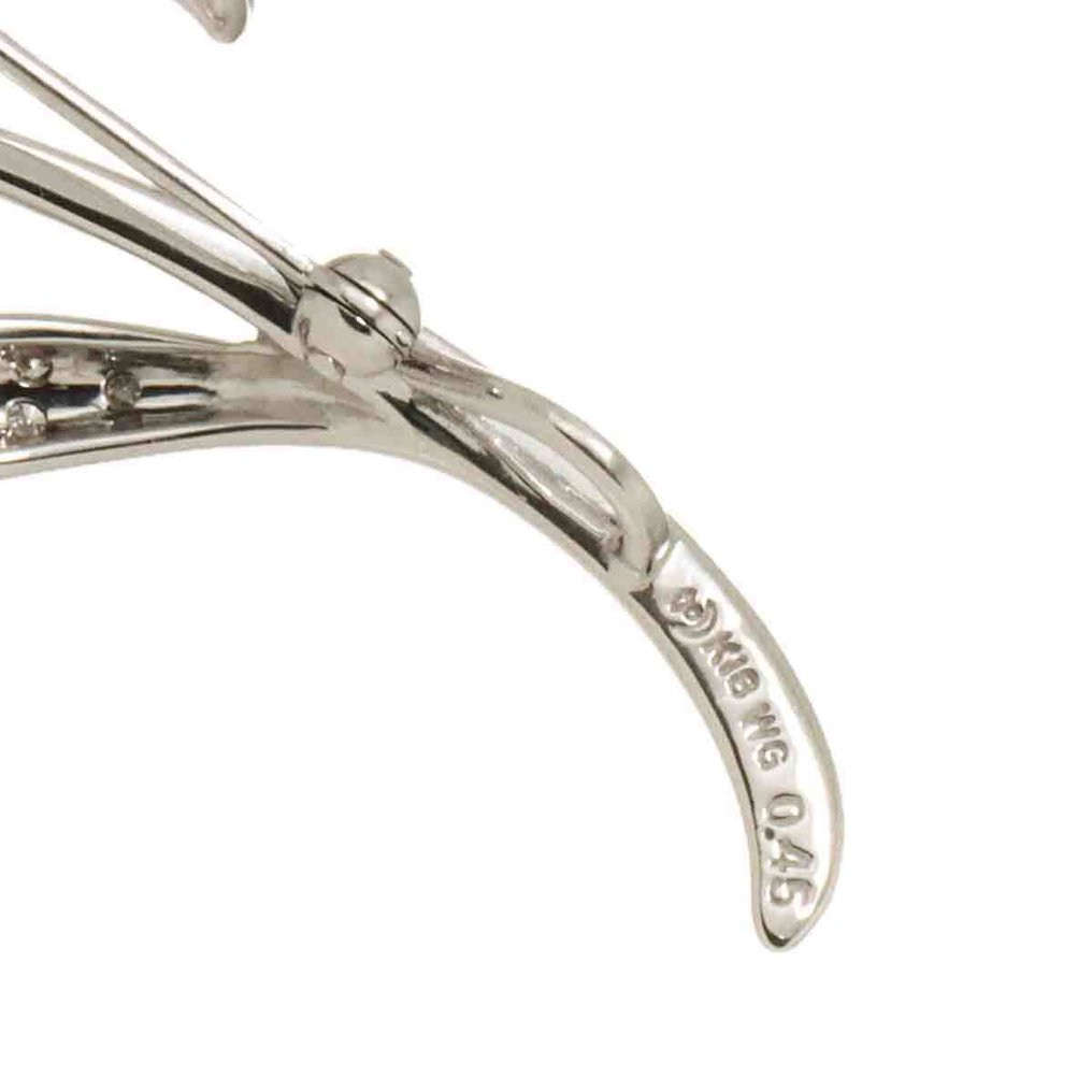 Tasaki - 胸針 - 18 克拉 白金 #4.3