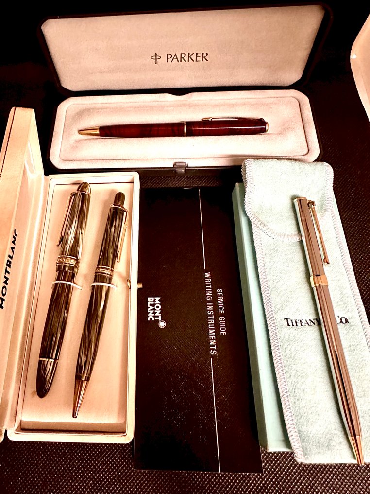 Montblanc, Parker, Tiffany & Co. - Pen set #1.0