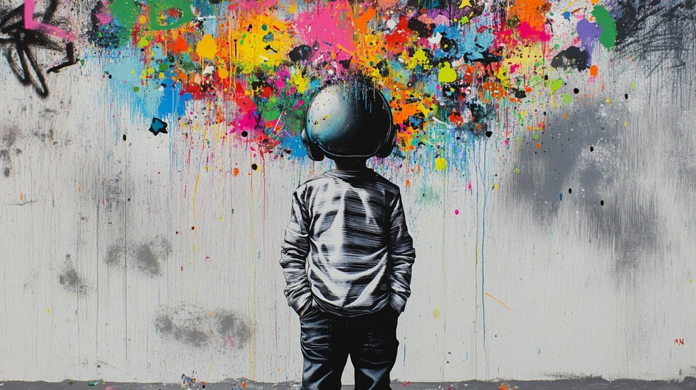 Dine Chanima - (XXL) Giant Collage Of Vibrant Rebellion #3.2