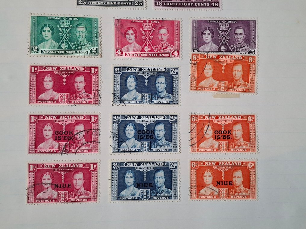 British Commonwealth - Nice collection of regions in Great Britain on album pages, all material from before 1940. #3.2