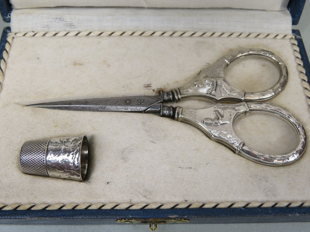 Schaar met moeder en kind - Scissors - Silver, Iron #2.1