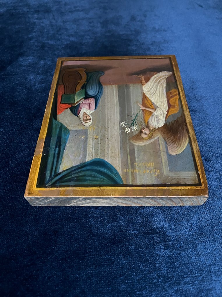 Ikona - Zwiastowanie - Drewno #2.1