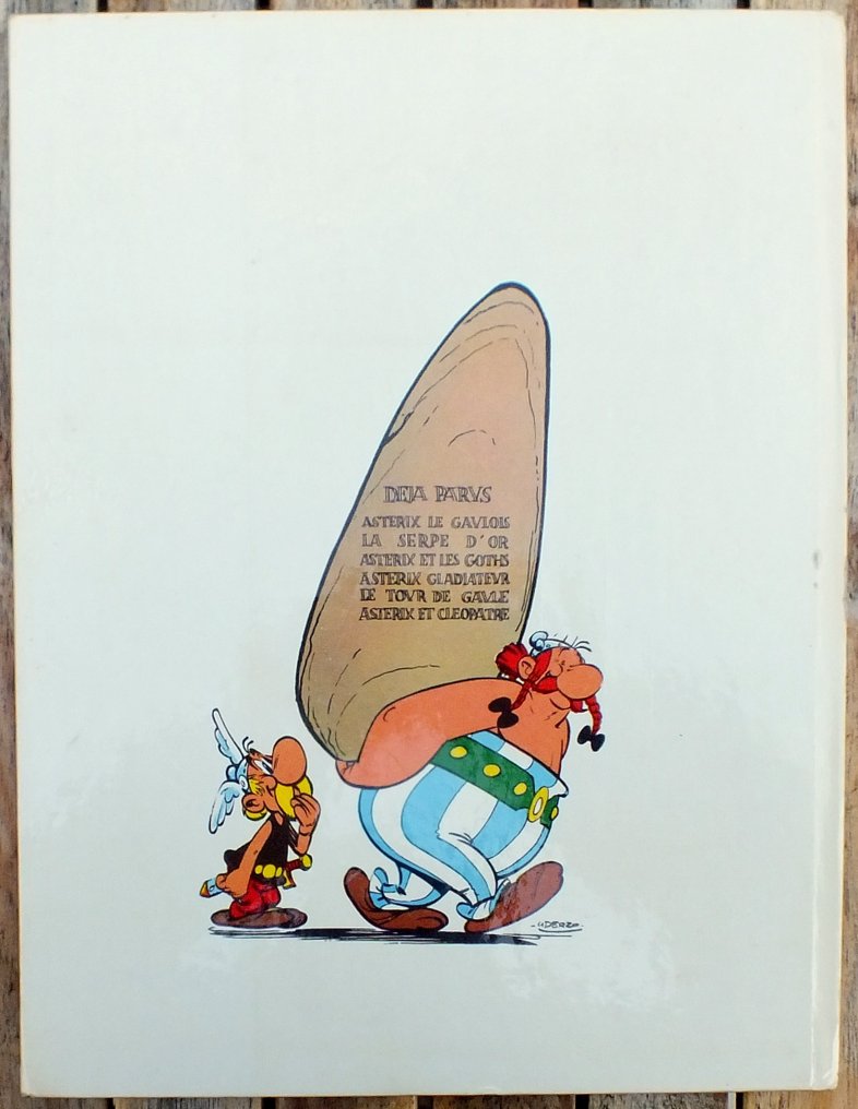 Asterix T4 + T5 - 1ère édition au Menhir - 2x C - 2 Album - 再版 - 1965 #2.1