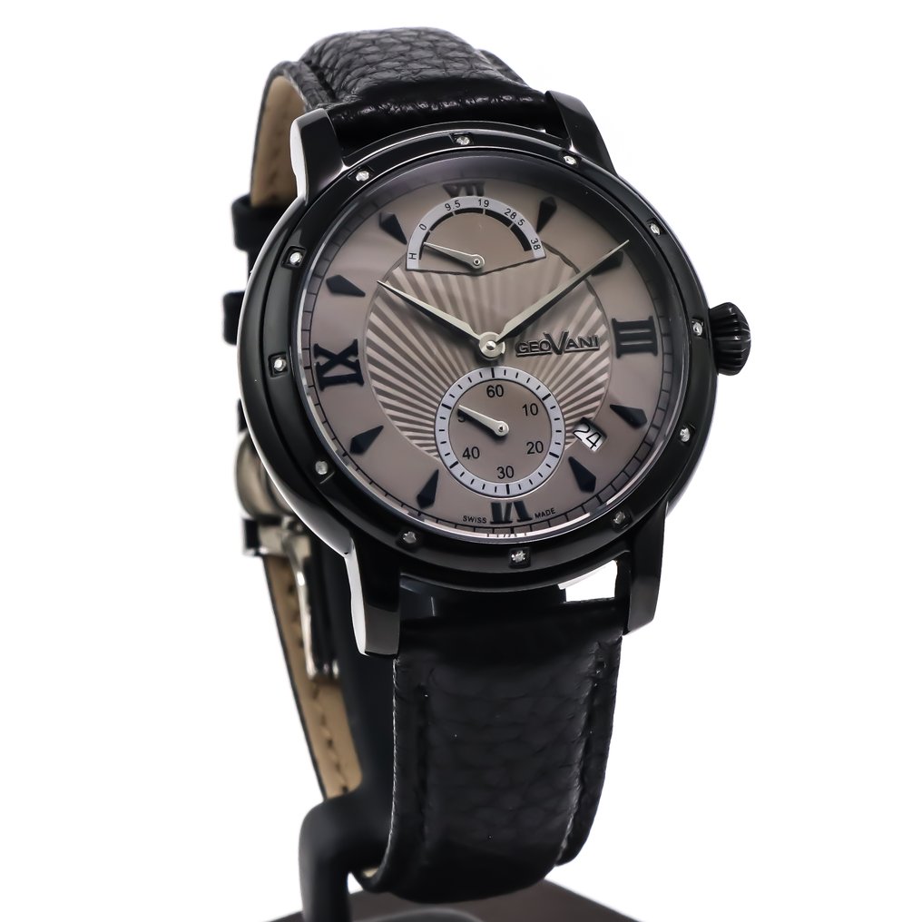 GEOVANI - Swiss Automatic Watch - GORA595-BL-D-2 - Silver colored hands - χωρίς τιμή ασφαλείας - Άνδρες - 2020+  #1.0