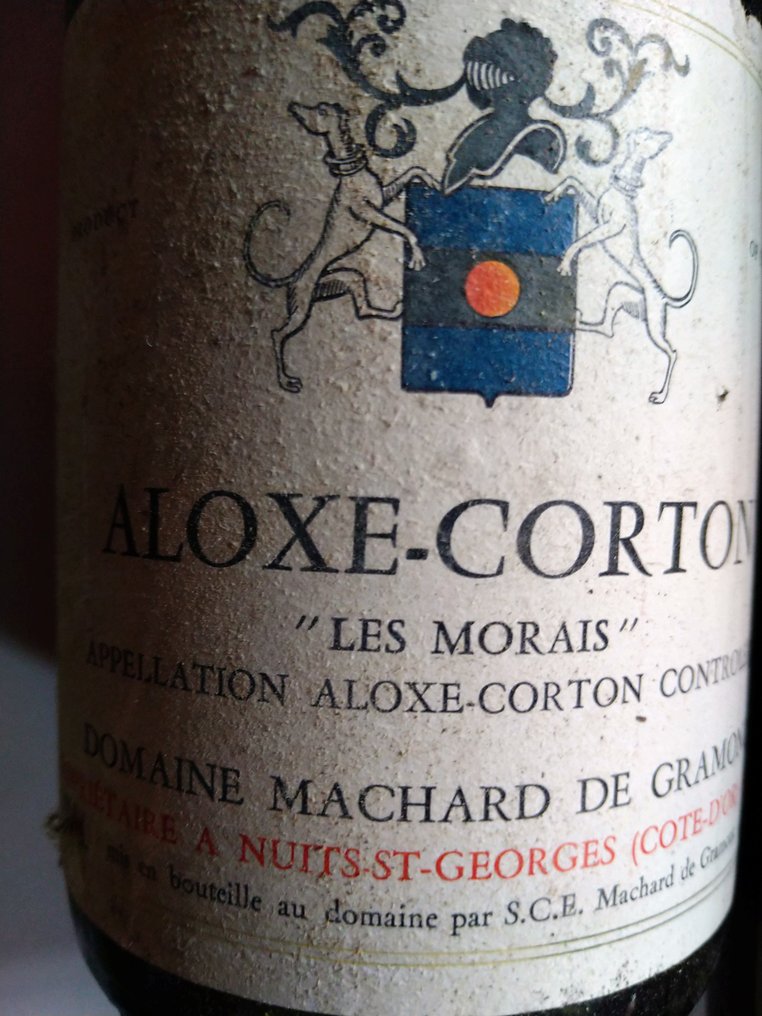 1986 Domaine Machard de Gramont Aloxe Corton, 1964 Champy Pere & Cie Aloxe Corton & 1974 x 2 Lucotte - Borgoña - 4 Botellas (0,75 L) #3.2