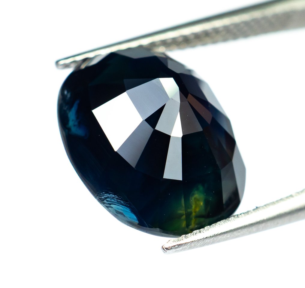 Senza Prezzo di Riserva Zaffiro  - 10.67 ct - Lotus Gemology - Deep Blue #3.2